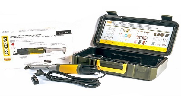 Кутовий гравер Proxxon LWB/E: незамінний інструмент для плиточників і не тільки