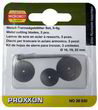 Відрізні диски з пружинної сталі 3 шт., Ø 16-19-22 мм Proxxon 28830. Фото-3