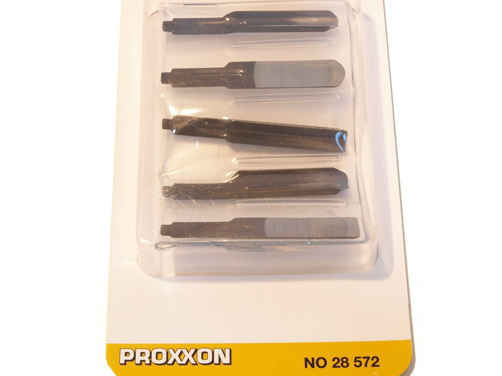 Комплект резцов для MSG Proxxon 28572 | резцы | расходнки для бормашин