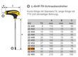 Викрутка TORX с L - подібною ручкою TTx40 Proxxon 22456. Фото-2